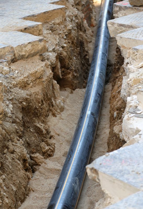 Downspout Trenching in Atlanta, GA