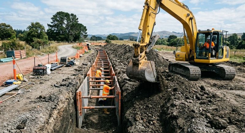 Backhoe Trenching in Atlanta, GA