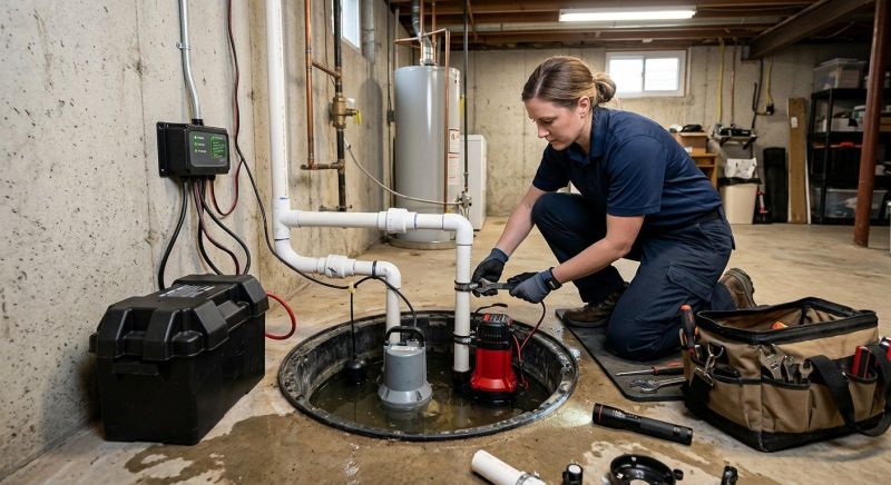 Ejector Pump Installation in Huntsville, AL