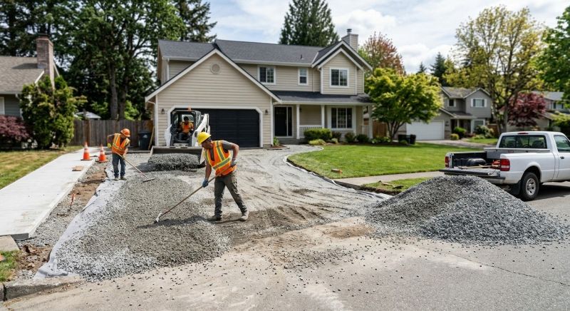 Gravel Parking Installation in Waldorf, MD
